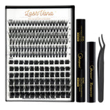 Set Of Thick Curly False Eyelashes