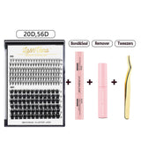 Set Of Thick Curly False Eyelashes