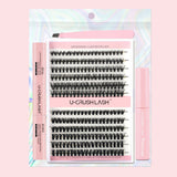 Set Of Thick Curly False Eyelashes