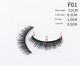 Self-adhesive Eyeliner False Eyelashes Multi-layer Cross-section False Eyelashes